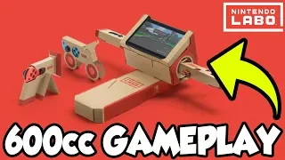 ALL 600cc Grand Prix Gold Trophies! | Nintendo Labo Motorbike!  [🔴LIVE]