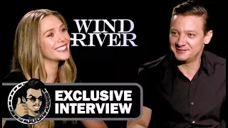 Exclusive: Elizabeth Olsen & Jeremy Renner Interview - WIND RIVER (2017)