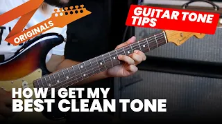 How I Get My Best Clean Tone (Room Sound! Comparison!!)