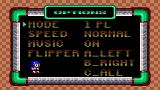Sonic Spinball - Options Music (But I Fixed It)