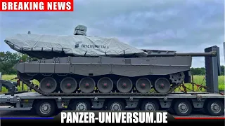 Neuer Hybridpanzer Leopard 2 KF51 Panther von Rheinmetall geleakt?  - Skyranger auf ILA Berlin