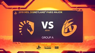 Team Liquid vs Keen Gaming, MDL Disneyland® Paris Major, bo3, game 1 [Jam & Inmate]