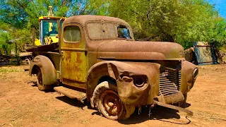 Abandoned 1946 international, will it run after 50 years?