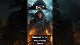 Warriors of the World United - Manowar - visualized lyrics Part 7/7 #shorts