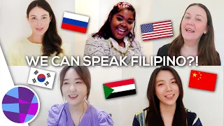 FOREIGNERS WHO CAN SPEAK FILIPINO! 🇺🇸🇰🇷🇷🇺🇨🇳🇸🇩 | EL's Planet