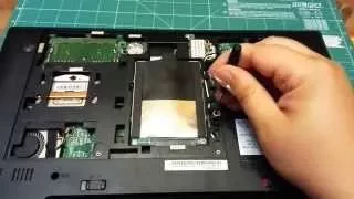 Замена DVD (CD-ROM) привода на дополнительный SSD/HDD в ноутбуке (Lenovo B590)