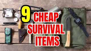 Top 9 most AFFORDABLE Survival Items! Prepper's Bargain Items