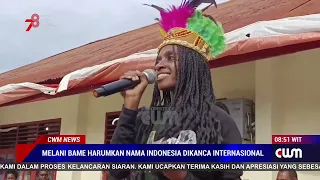 MELANI BAME MENGHARUMKAN NAMA INDONESIA DI KANCA INTERNASIONAL