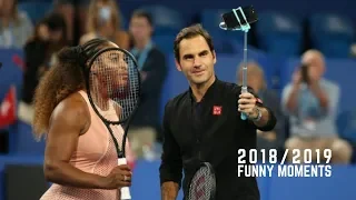 Best Tennis. Roger Federer -  Funny Moments 2018/2019