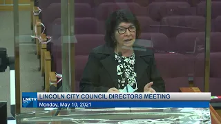 Lincoln City Council Directors Meeting May 10, 2021