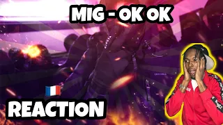 AMERICAN REACTS TO FRENCH RAP! Mig - Ok Ok (Clip Officiel)