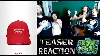 "The First Purge" 2018 Teaser Trailer Reaction - RE-UPLOAD - The Horror Show