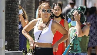 Jennifer Lopez Spotted Shopping In Beverly Hills With Her Daughter Emme #Shorts