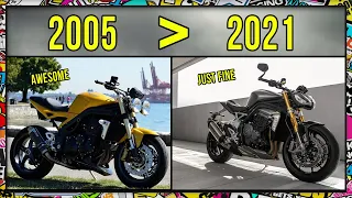 The 2005 Speed Triple Looks Better than the 2021 - Let Me Explain