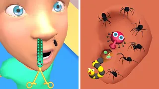 📌 Satisfying Parasites Cleaner Mobile Games NEW LEVEL  Playing 111 Tiktok Video...iOS,Android 456SK