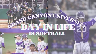 D1 SOFTBALLER DAY IN LIFE - GCU Pre-Season Workout, Practice  & MORE!