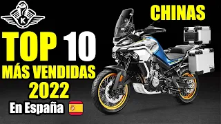 TOP 10: MOTOS Chinas MÁS VENDIDAS de España 2023