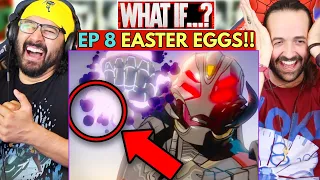 WHAT IF EPISODE 8 EASTER EGGS & BREAKDOWN REACTION! (Ending Explained | Details You Missed | Ultron)