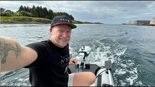 Sailing with the ePropulsion Spirit 1.0 Evo electric outboard!