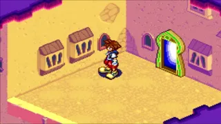 Kingdom Hearts Chain of Memories (GBA) Part 13 Agrabah 4 Palace Underground