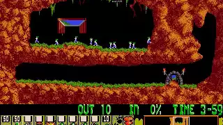 Lemmings music - PC (DOS) Level 01 (Just Dig)