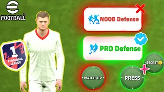 Secret How To Defend Like a PRO - Defending Tips You Must Know in eFootball 2024