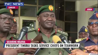 President Tinubu Decorates Service Chiefs With New Ranks