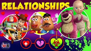 Toy Story Relationships: ❤️ Healthy to Toxic ☣️