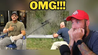 South African Reacts to My 50 Cal Exploded