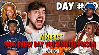 $10,000 Every Day You Survive Prison | REACTION