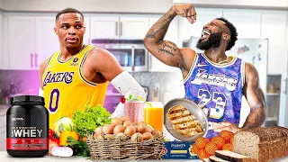 Eating Russell Westbrook's Diet & Workout For 24 Hours!