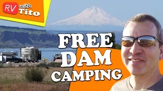 Free Camping in Washington Along The Columbia River (Boondocking)