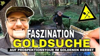 Faszination Goldsuche - Auf Prospektionstour im „goldenen“ Herbst