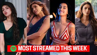 Top 60 Most Streamed Songs On Spotify This Week | Latest Bollywood Songs 2024