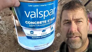 Valspar Semi-Transparent Concrete Stain