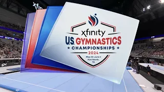 2024 Xfinity US Championships - Senior Women Day 1 - Peacock Broadcast