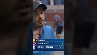 Andy Murray was not happy about Stefanos Tsitsipas’ bathroom breaks 🚽 #Shorts