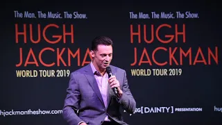 Hugh Jackman at the Sydney Launch of THE MAN. THE MUSIC. THE SHOW. Filmed for BroadwayWorld.com