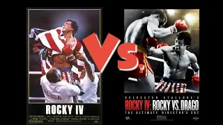 Rocky & Apollo: Rocky IV vs. Rocky IV: Rocky Vs. Drago - The Ultimate Directors Cut - Comparison