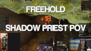 Freehold +18 - Shadow Priest PoV - Tyrannical, Necrotic, Raging, Reaping