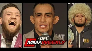 Tony Ferguson Reacts to Possibility of Khabib vs Conor McGregor Rematch  (UFC 229)