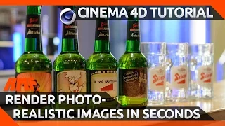 How to Render Photo-Realistic Images in seconds in Cinema 4D