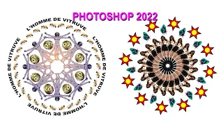 DISPOSER des FORMES en ROND avec PHOTOSHOP 2022, Bruno Sorce