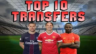 TOP 10 TRANSFERS 2016-2017