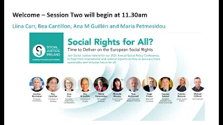 Social Policy Conference 2021   Session 2