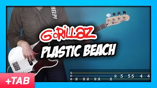 Gorillaz - Plastic Beach | Bass Cover with Play Along Tabs