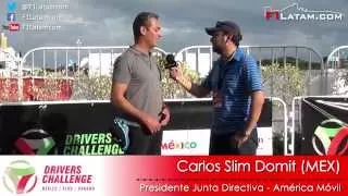 Entrevista exclusiva con Carlos Slim - Drivers Challenge Cancún 2015