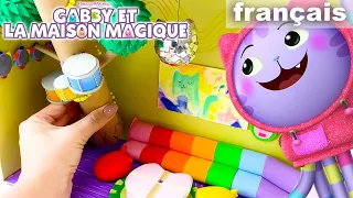 Construisez la salle de musique de DJ Miaou avec moi ! | GABBY ET LA MAISON MAGIQUE