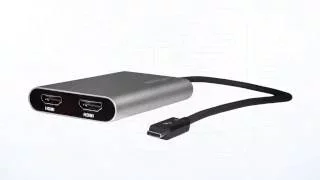 Thunderbolt 3 to Dual HDMI Adapter | StarTech.com