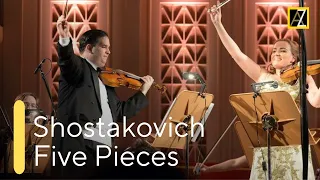 SHOSTAKOVICH: 5 Pieces For 2 Violins | Antal Zalai | Marianna Vasileva 🎵 classical music